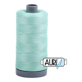 Aurifil Mako 28wt Cotton 750 m 820 yd. spool - 2835 Medium Mint